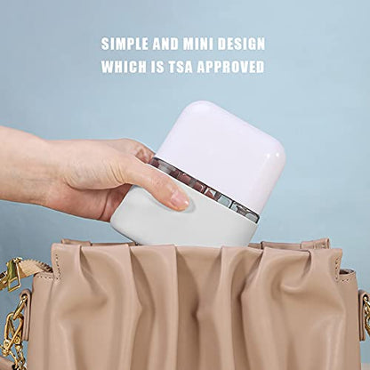 Bpluma Travel Bottles, Leak Proof Containers For Toiletries TSA Approved Airplane Accessories Kits For Liquid With Labels - color: Pack of 4 - Gray