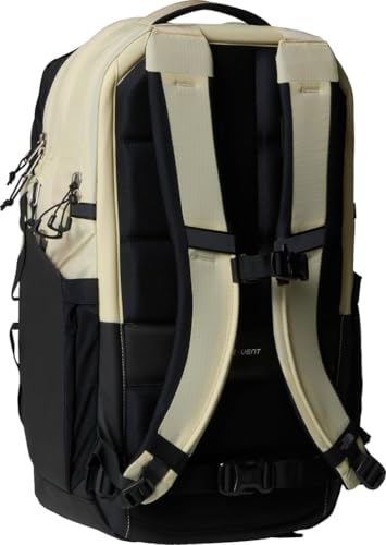 THE NORTH FACE Surge Commuter Laptop Backpack | Daypack With Water Repellent Finish, 16" Laptop Sleeve, Reflective Details - color: Gravel/Tnf Black-npf, size: One Size
