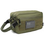 Tactical Toiletry Bag for Men Dry Wet Separate Dopp Kit Travel Hygiene Bag EDC Utility Tool Molle Pouch Mens Shaving Kit Travel shower Bags (OD Green) - color: OD Green
