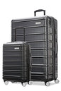 Samsonite Omni 2 Hardside 2 Piece Set - Includes Global Carry-On & Large Checked Suitcases - 360° Dual Spinner Wheels - Integrated TSA Lock & Expansion - Amazon Exclusive - Midnight Black - color: Midnight Black, size: 2-Piece Set (Carry-on/Large)