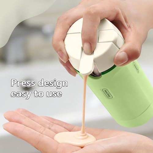 4 in 1 Travel Dispenser Bottle, 30ML/Pack Squeeze Bottles, Portable Refillable Containers for Toiletries/Shampoo/Conditioner/Shower Gel (Green) - color: Green
