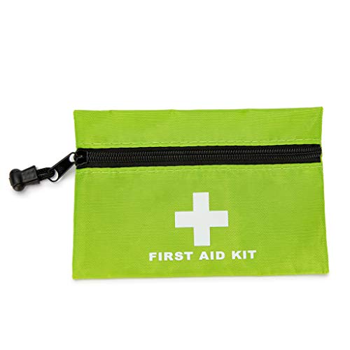 Red First Aid Bag Empty First Aid Kit Empty Waterproof First Aid Pouch Small Mini for First Aid Kits Pack Emergency Hiking Backpacking Camping Travel Car Cycling (Green, 6.3x4.3 6 Pack) - color: Green, size: 6.3x4.3 Inch (Pack of 6)