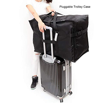 Travel Duffle Bag,Large Storage Bags,Foldable Weekender Bag,Overnight bag,Heavy Duty Travel Bag,Reinforced Carry Straps Gmy Dance Bag for Men And Women Camping,Moving,Hospital - color: Large 100L