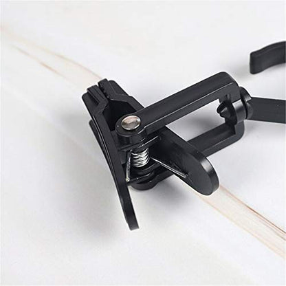 10 PCS Super Strong Plastic Swivel Hanging Hooks Home Swivel Laundry Clips Curtain Clips Clothes Pins Beach Towel Clips, 4.3inch, Black - color: Black