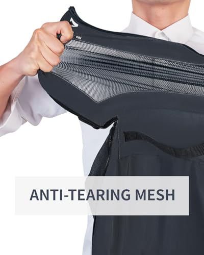 ECOHUB 7 Set Packing Cubes Tear-Resistant Luggage Packing Organizers with Number Icon for Travel Accessories Luggage Suitcase Machine Washable Packing Cubes (Dark blue) - color: Dark blue-No Compress, size: 7 Set Packing Cubes