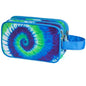 Tie Dye Toiletry Bag for Girls, Travel Toiletry Bag for Teen Girls Cosmetic Bag Makeup Bag Waterproof Hanging Wash Bag Toiletries, Blue - color: Blue-Tie Dye