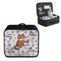 CugasmaruEmpty First Aid Bag Cartoon Cat Medical Bag Empty Large Capacity for Home Office and Travel Use Lightweight Washable Soft Fabric Organizational Pouch for Emergencies - color: Cartoon Cat