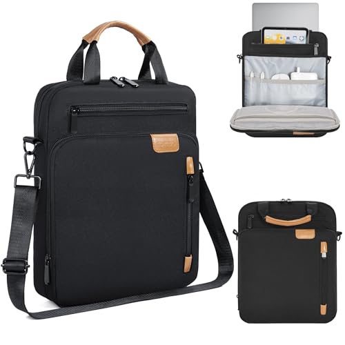 15 inch Laptop Sleeve Bag,Padded Protective Travel Carrying Case for New 15"/15.3" MacBook Air M5 M4 M3 M2 2026-2023,Dell XPS 15 Plus,15 Inch Surface Laptop 7/6/5/4/3,Galaxy Tab S9 Utra 14.6" - color: Black, size: 15 Inch
