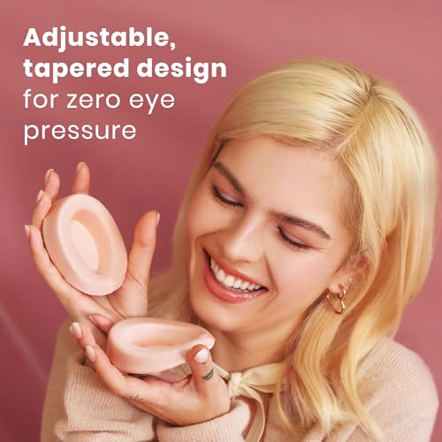 Manta Silk Mask - 100% Blackout Silky Sleep Mask, 22 Momme Premium Silk Eye Mask for Deep Sleep, Breathable & Machine Washable (Pink) - color: Pink
