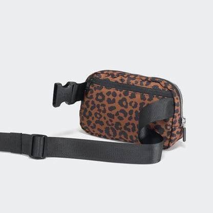 Pander Everywhere Belt Bag for Women, Fashion Waist Packs, Crossbody Bags with Adjustable Strap (Midnight Leopard) - color: Midnight Leopard
