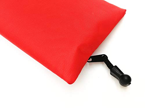 Red Emergency Bag First Aid Small Empty Travel Rescue Pouch First Responder Storage Medicine Pocket Bags for Car Home Office Kitchen Sport Ourdoors Bag Only (6x4.3) - style: 6x4.3inch