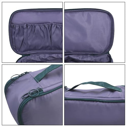 Multifunctional Travel Underwear Organizer Bag Dopamine Lingerie Socks Storage Case Portable Packing Cube,Grape Purple - color: Grape Purple 12#