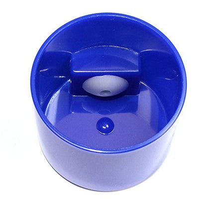 Vitavac - 5g to 20 grams Airtight Multi-Use Vacuum Seal Portable Storage Container for Dry Goods, Food, and Herbs - Dark Blue Clear - color: Dark Blue
