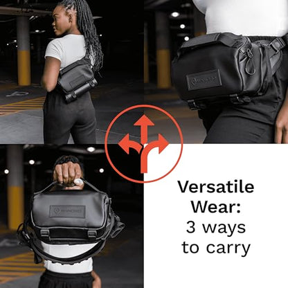 WANDRD ROGUE V1 3L Sling: Compact Camera Sling and Crossbody Bag with Fast Access, 3-Way Carry– Lightweight Everyday Bag Great for Travel, Photography, and Daily Use (Yuma Tan) - color: Yuma Tan, style: 3l