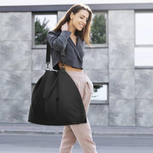 Travel Seat Cushion Carrying Bag Portable Memory Foam Cushion Storage Bag Chair Pad Organizer Drawstring Closure Bag with Adjustable Strap for Stadium Camping Beach Trip