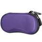 FINTIE Sunglasses Case, Hard EVA Shell Shockproof Sport Glasses Case with Metal Carabiner Travel Zipper Eyeglasses Holder - color: Voilet