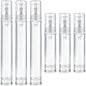 6pcs Airless Travel Pump Bottle, Empty Refillable Vacuum Pump Bottle, 10ml 15ml Plastic Press Lotion Travel Container for DIY Cosmetic Foundation Toiletries- Clear - color: Clear-6pcs-10,15ml
