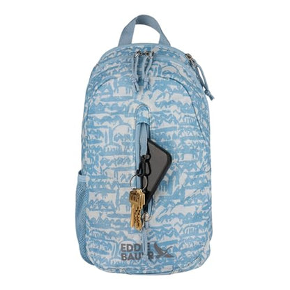 Eddie Bauer Stowaway Packable Sling Bag | Travel | Outdoor | Lightweight | Compact | Ripstop Nylon, Blue Fog-10L - color: Blue Fog