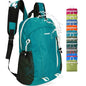 VPBAGE 15L Water-resistant Hiking Daypack, Small Backpack Travel Outdoor, Lightweight Day Pack with Tool Loops - color: Light Green