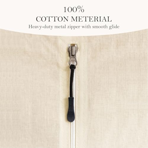100% Cotton Garment Bag | Long | Breathable Garment Bags for Hanging Clothes | Garment Storage Bag for Long Dresses & Coats Storage | Pack of 1 (62 Inch) - size: 62 Inch