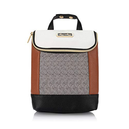 Itzy Ritzy Insulated Bottle Bag – Keeps Bottles Warm or Cool - Holds 3 Bottles & Features Interior Pocket For Ice Pack (Not Included), Coffee and Cream - color: Coffee & Cream