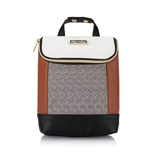 Itzy Ritzy Insulated Bottle Bag – Keeps Bottles Warm or Cool - Holds 3 Bottles & Features Interior Pocket For Ice Pack (Not Included), Coffee and Cream - color: Coffee & Cream