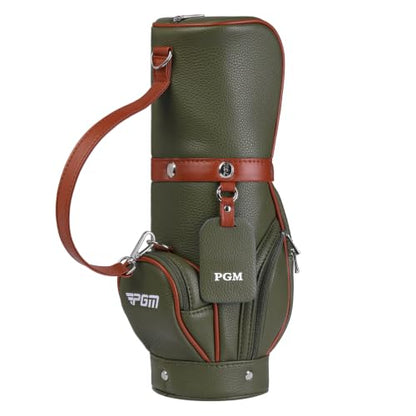 PGM Women's Versatile Crossbody and Hand bag for Work and Casual Outings with Waterproof - color: Olive Brown