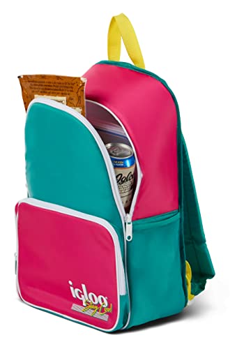 Igloo Retro Backpack, Jade - color: 20 Can Jade