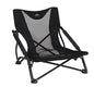 Cascade Mountain Tech Folding Camp Chair for Camping, Beach, Picnic, Barbqeues, Sporting Events with Carry Bag - color: Black