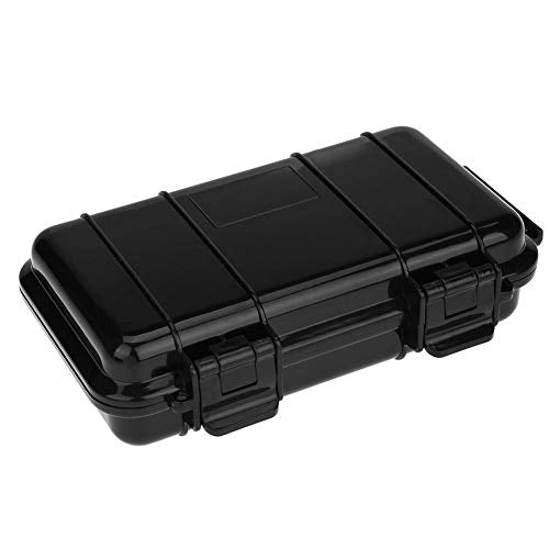 Survival Storage Box, Shockproof Outdoor Container with Airtight Design for Multi-Use in Camping & Travel (ABS Material, Water- &)