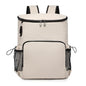 Backpack Cooler for Men and Women Insulated Waterproof Soft Lightweight Cooler Bag Leakproof 30 Cans Travel Camping Picnic Beach - color: Cream, size: 40 Cans