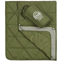 STOVER Outdoor Waterproof Fleece Travel Blanket for Camping, Picnics, Stadiums, Sports, the Beach– Warm, Windproof, Compact, Lightweight & Sand-Resistant (Olive Green) - color: 02 - Olive Green