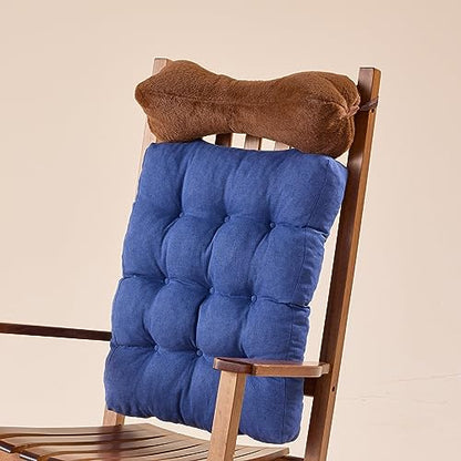 Head Pillow for Recliner Chair，for Sofa, Recliner Neck Pillow, Bone Couch Neck Pillow (Brown) - color: Brown