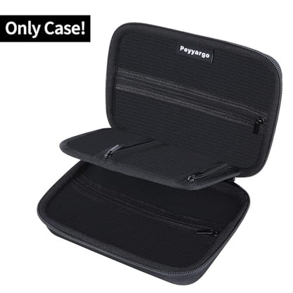 Electronic Organizer Travel Case for MacBook Power Adapter Chargers Cables Tech Organizer Hard Drive USB Flash Disk SD Card Cord Portable Electronics Accessories Bag