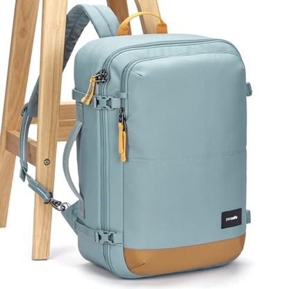Pacsafe GO Anti Theft 34L Carry-on Backpack, Fresh Mint - color: Fresh Mint