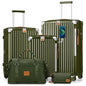 Joyway 5 Piece Luggage Set with Cup Holder, Expandable 25% Capacity, Includes Handbag, Anti Slip Wheels, Hook, Smart Carry On Suitcase for Men and Women, Spinner Travel DarkGreen - color: DarkGreen, size: 5 piece set (20/24/28inch-Handbag)