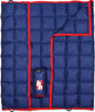 Horizon Hound Down Camping Blanket 650 Fill Power - Ultralight Backpacking Quilt (1lb 6oz) Warm & Water-Resistant 20D Nylon Shell for Outdoors, Camping, Hiking, Travel, & Stadium - Packable - color: Midnight Blue