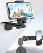 MiiKARE Travel Essentials Airplane Phone Holder, Universal Handsfree Phone Mount for Flying with 360 Degree Rotation, Travel Must Haves Phone Stand for Desk, Tray Table, Pro - color: Pro