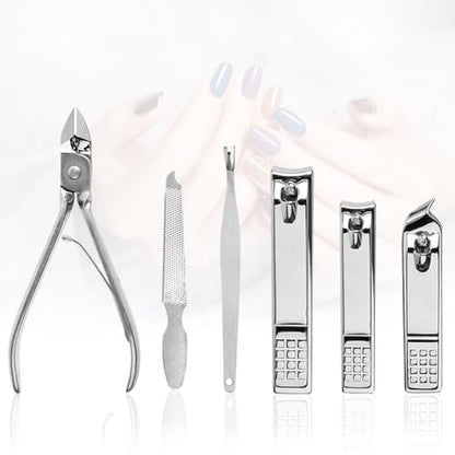 Yougai Nail Clippers Set for Men and Womens Gift Manicure Set 18 Pieces Stainless Steel Manicure Kit,Nail Care Tools with Luxurious Travel Case - color: Beige