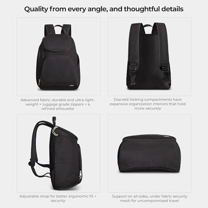 Travelon Anti-Theft Classic Backpack - color: Black