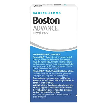 Bausch & Lomb Boston Advance Formula, Travel Pack Combo (3 pack)