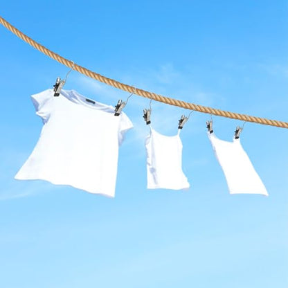 36pcs Hangers Clips, LIOUCBD Stainless Steel Closet Hangers Laundry Hanging Hooks, Boot Hanger for Closet, Portable Clothes Pins for Towel Glove Hat Pants Jeans Skirt Sock Travel Home - color: Silver