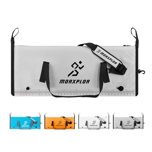 MORXPLOR Insulated Fish Cooler Bag for Fishing 41x17 47x17In 50x20In 60x24 72x30 80X40 Inches,Large Insulated Fish Kill Bag,Fishing Catch Bag Cooler with Water-resistant Zipper - color: 41inch Light Grey
