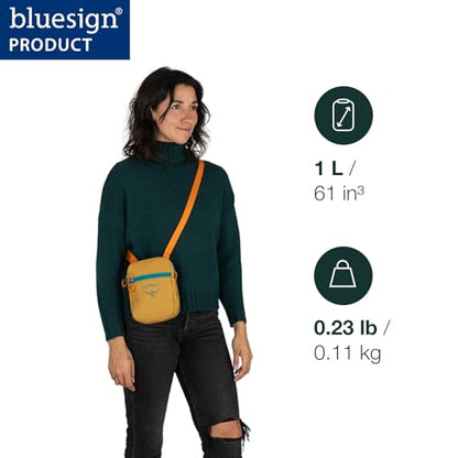 Osprey Daylite Small Crossbody Bag - Durable Sling Bag with Zipper Pockets for Everyday Carry - color: Porcelain Orange