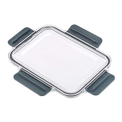 Amazon Basics Tritan Plastic Food Storage Containers with Airtight Locking Lids, 11 Containers, Clear, 22-Piece Set