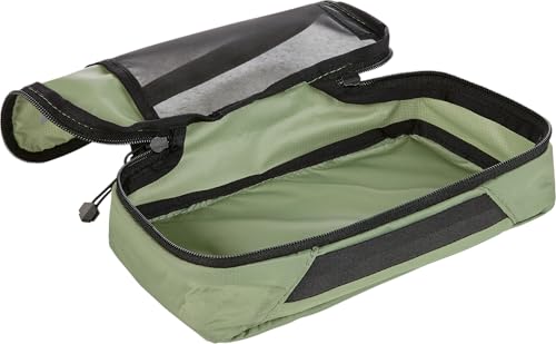 Deuter Mesh Zip Pack 1, Ultralight 1L Zip-Top Packing Organizer for Travel and Everyday Use, 1 Liter - Grove