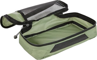 Deuter Mesh Zip Pack 1, Ultralight 1L Zip-Top Packing Organizer for Travel and Everyday Use, 1 Liter - Grove