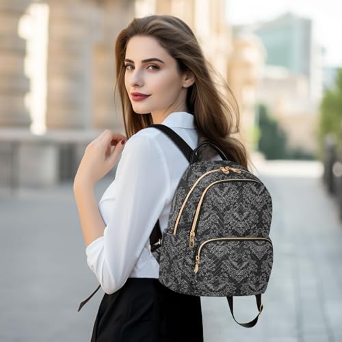 Women Fashion Backpack Purse Casual Lightweight Travel Shoulder Bag Goth Bats Black Rucksack Ladies Bag, Medium - color: Color 02, size: Medium