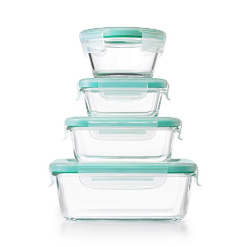 OXO Good Grips Smart Seal Airtight Container 12 Piece Glass Container Set - size: 12-Piece