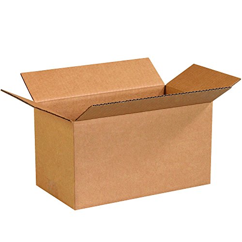 TAPE LOGIC 13 x 7 x 7 Corrugated Cardboard Boxes, Long 13"L x 7"W x 7"H, Pack of 25 | Shipping, Packaging, Moving, Storage Box for Home or Business, Strong Wholesale Bulk Boxes - size: 13" x 7" x 7"